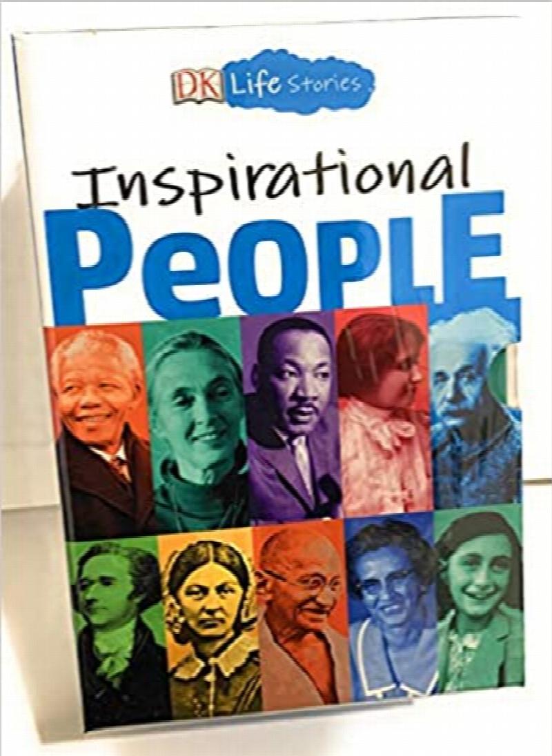 Image for Life Stories Inspirational People 10 Books Collection with Bookmarks and a Fun write-On Poster: Mandela, Goodall, Hamilton, Johnson, Gandhi, Keller, Nightingale, Einstein, King Jr, & Frank