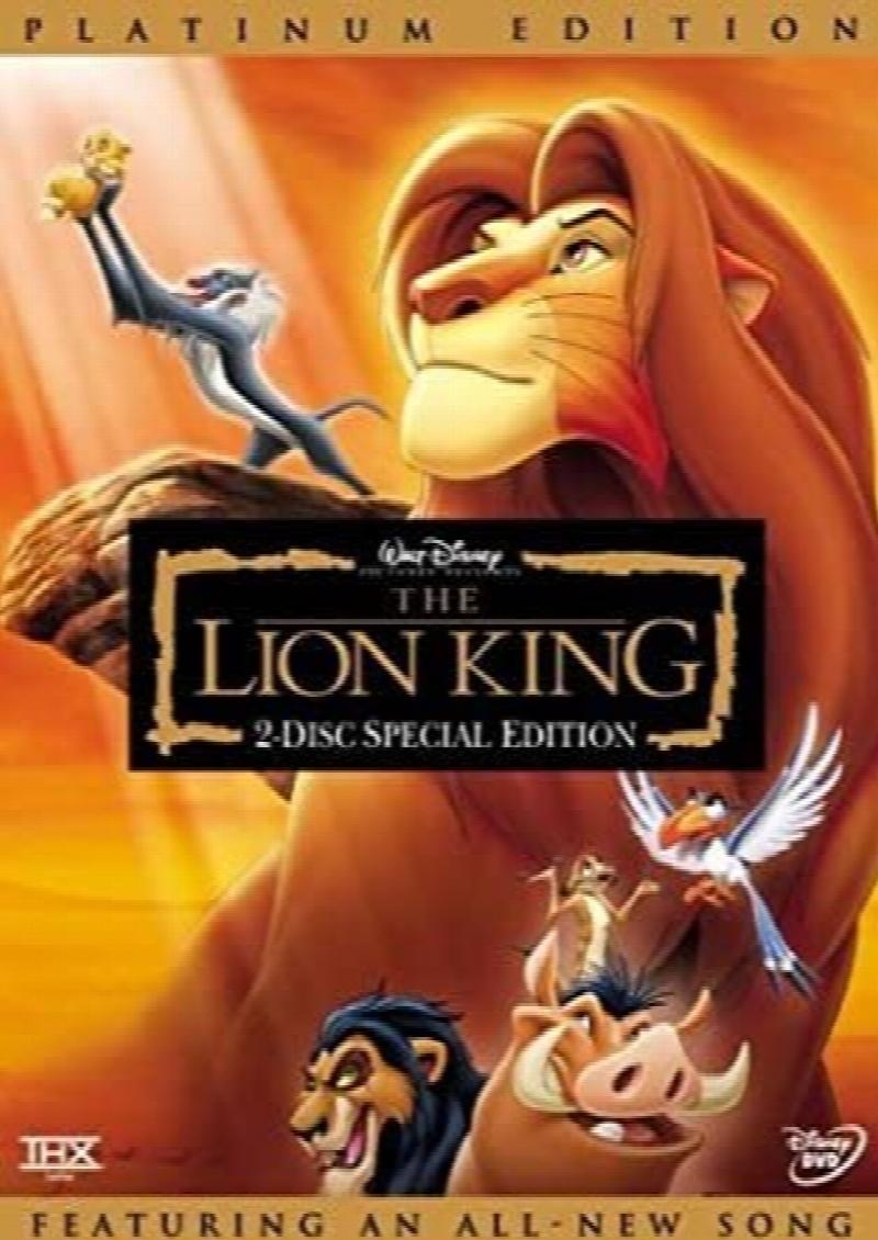 Image for The Lion King - Platinum Edition (DVD Two-Disc Special Edition)